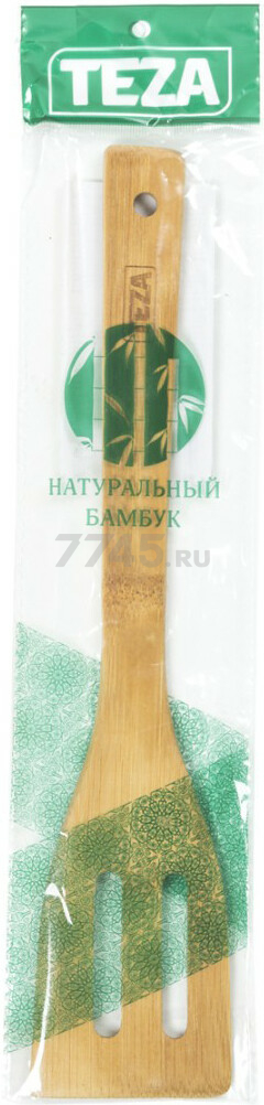 Лопатка перфорированная TEZA бамбук (40-018) - Фото 4